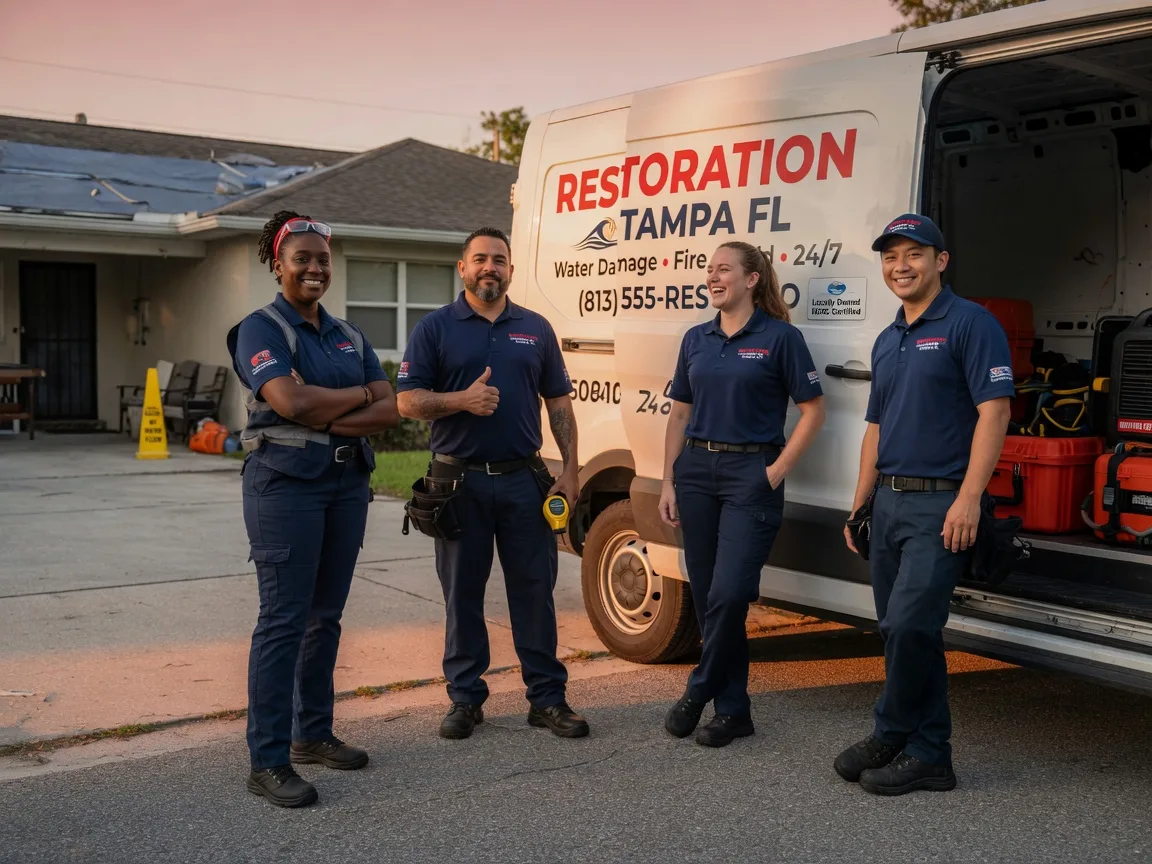 Water Damage Restoration company in Luthersburg, PA